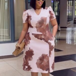 floral maxi dress
