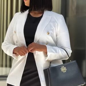 White blazer